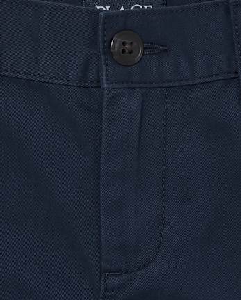 Short chino extensible d'uniforme pour garçons - Husky
