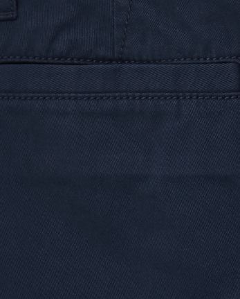 Short chino extensible d'uniforme pour garçons - Husky