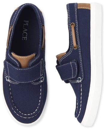 Boys Easter Boat Shoes | The Children's Place - NAVY