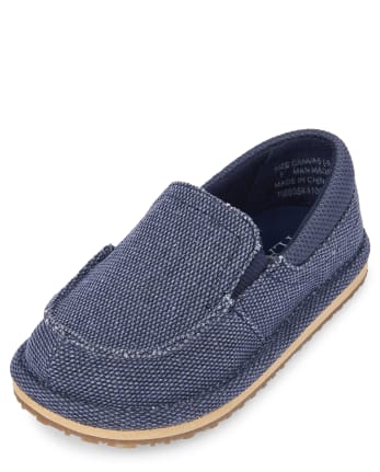 Toddler Boys Easter Matching Canvas Slip On Loafers | The Children's ...