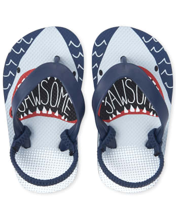 shark flip flops
