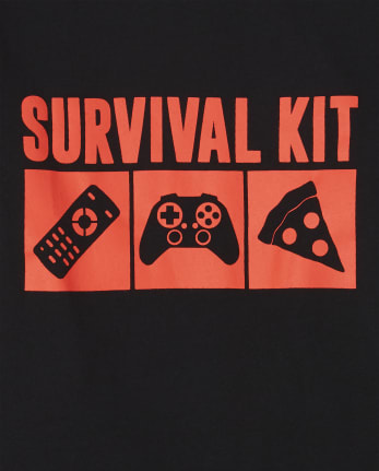 Boys Survival Kit Graphic Tee