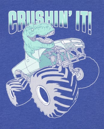 Boys Dino Crush Graphic Tee