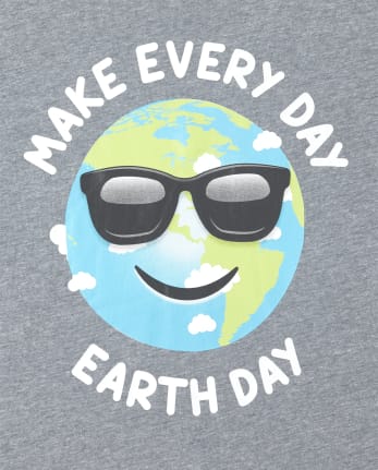 Boys Earth Day Matching Graphic Tee
