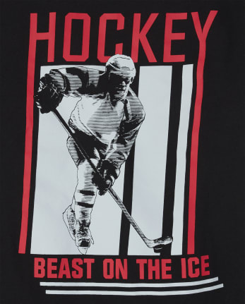 Boys Hockey Graphic Tee