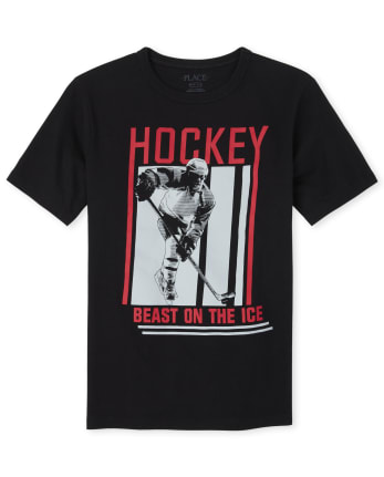 Boys Hockey Graphic Tee