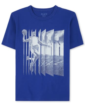 Boys Basketball Graphic Tee