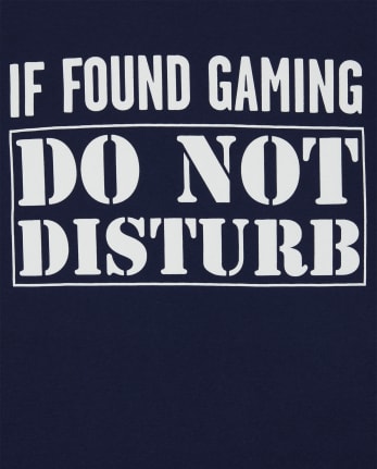 Boys Do Not Disturb Graphic Tee