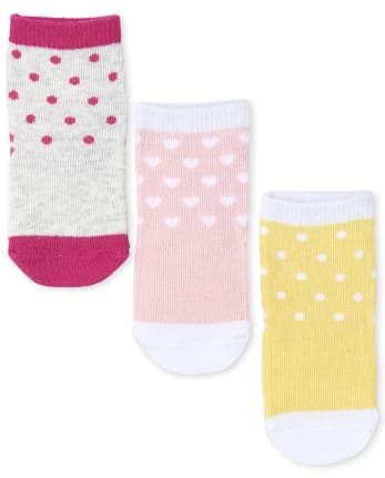 Calendario ola sal Pack de 9 calcetines midi con estampado de zapatos para bebé niña | The  Children's Place - MULTI CLR