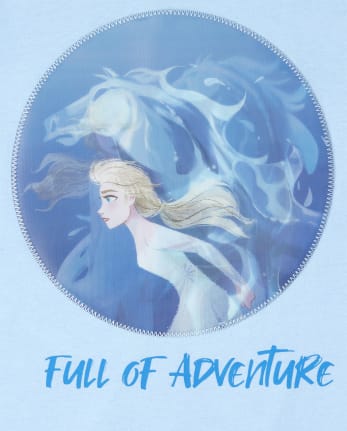 Girls Disney Frozen 2 Lenticular Adventure Graphic Tee