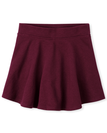 Girls Uniform Active French Terry Knit Skort | The Children's Place ...