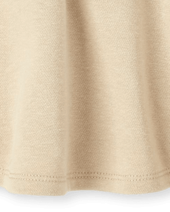 Falda pantalón de felpa francesa activa de uniforme para niñas