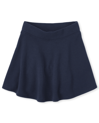 Girls Uniform Active French Terry Knit Skort | The Children's Place - TIDAL
