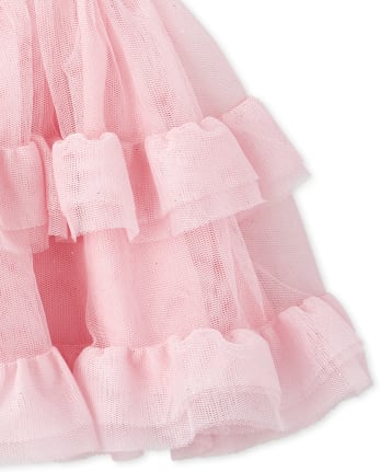 CHICTRY Wonderland Baby Girls' Romper First Birthday Princess Cross-Back Tutu Ruffles Dresses Costumes