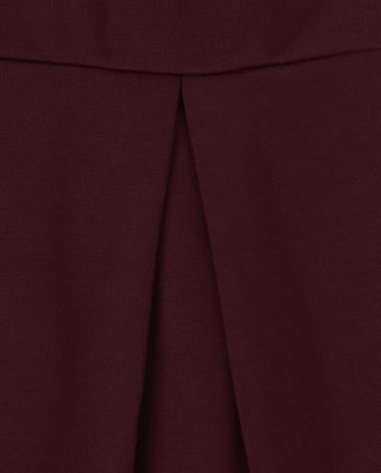 Girls Ponte Knit Everyday Dress