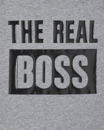 Girls Matching Family Boss Graphic Tee