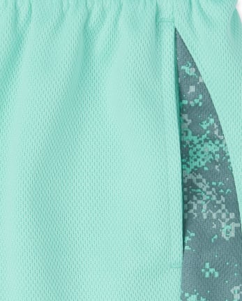 Short de basket-ball performant à rayures latérales pour garçon