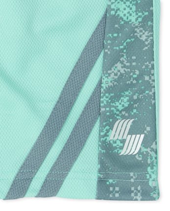 Short de basket-ball performant à rayures latérales pour garçon