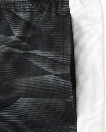Boys Side Stripe Performance Basketball Shorts