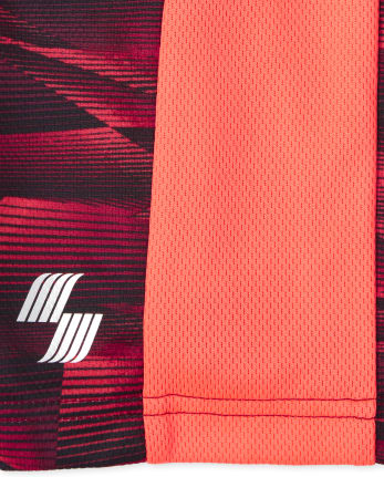 Shorts de básquetbol con rayas laterales para niños