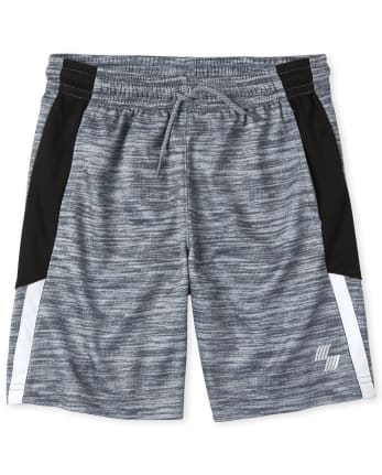 Boys Side Stripe Performance Basketball Shorts