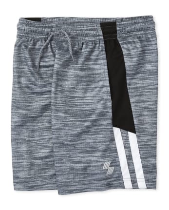 Boys Side Stripe Performance Basketball Shorts
