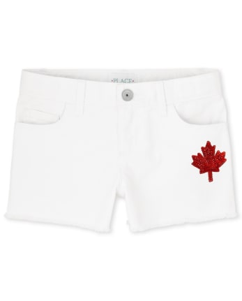 White shorts canada