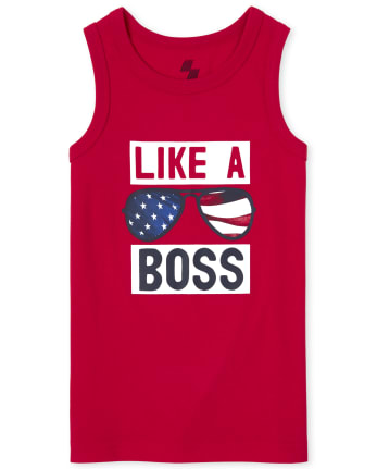 Boys Americana Tank Top