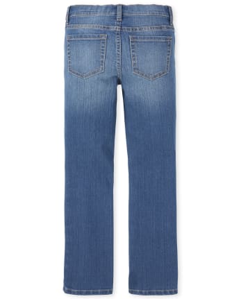 The Children's Place Girls' Basic Bootcut Jeans 