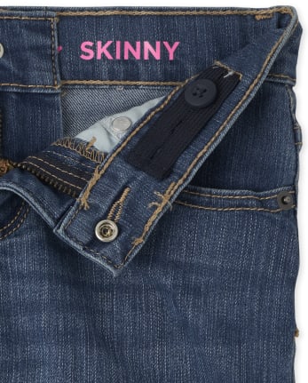 Jeans pitillo básicos para niñas