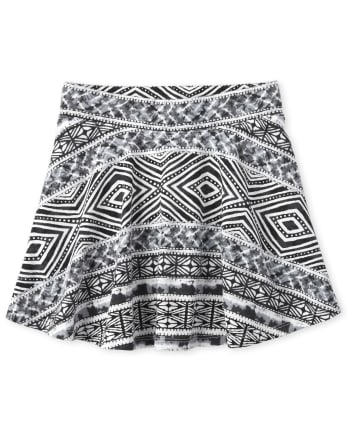 Jupe-short à imprimé mix and match pour filles