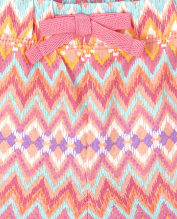 Girls Mix And Match Print Shorts