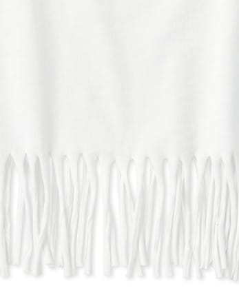 Girls Mix And Match Glitter Fringe Tank Top