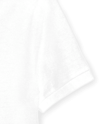 Lot de 2 polos uniformes en piqué pour garçon