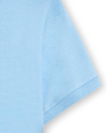 Lot de 2 polos uniformes en piqué pour garçon