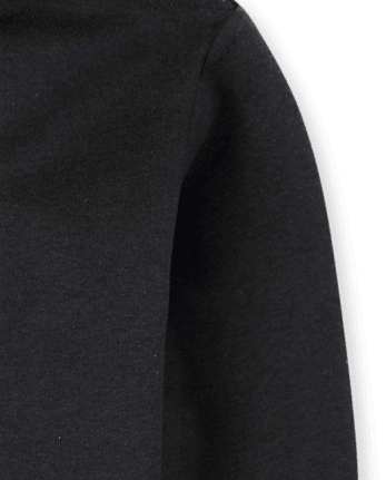 Boys Fleece Hoodie - BLACK