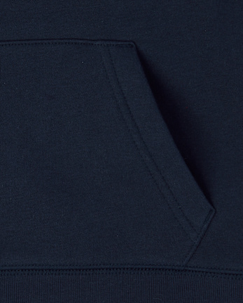 Boys Fleece Hoodie - NEW NAVY