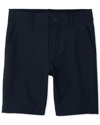 Short chino uniforme à séchage rapide pour garçon