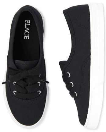 Girls Lace Up Sneakers