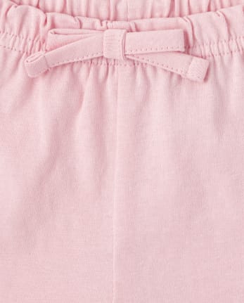 Baby Girls Knit Shorts 5-Pack | The Children's Place - MULTI CLR