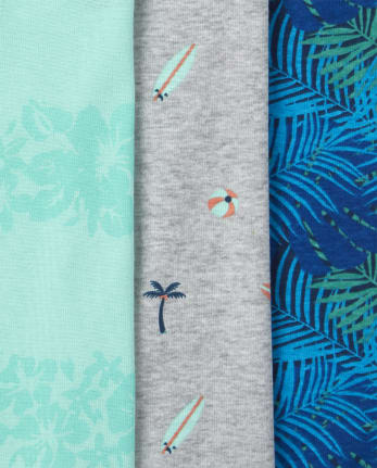 Baby Boys Surfer Graphic Bodysuit 5-Pack