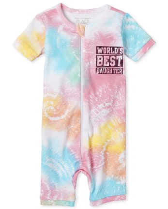 Baby tie dye best sale pajamas