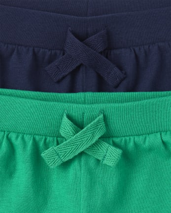 The Childrens Place Baby Boys Waistband Knit Shorts
