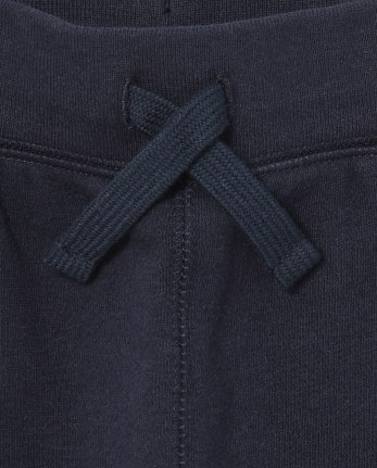 Boys Uniform Fleece Jogger Pants 2-Pack