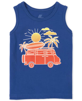 Baby And Toddler Boys Mix And Match Graphic Tank Top