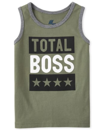 Baby And Toddler Boys Mix And Match Graphic Tank Top