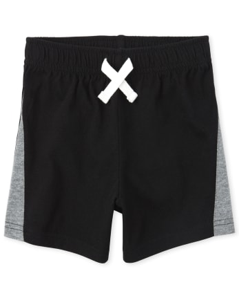 Shorts de baloncesto con rayas laterales Mix And Match para bebés y niños pequeños