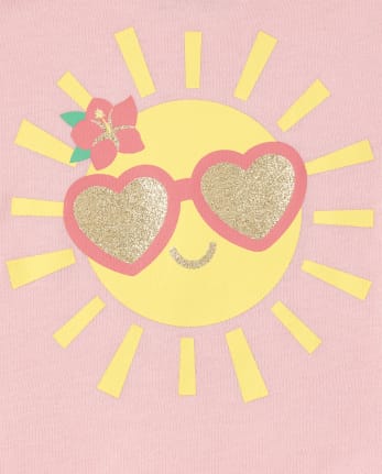 Baby And Toddler Girls Mix And Match Glitter Tie Front Tank Top