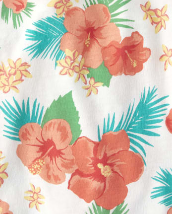 Haut dos nu à imprimé Mix and Match pour bébé et toute-petite fille