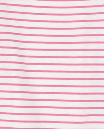 Toddler Girls Striped Tee Shirt